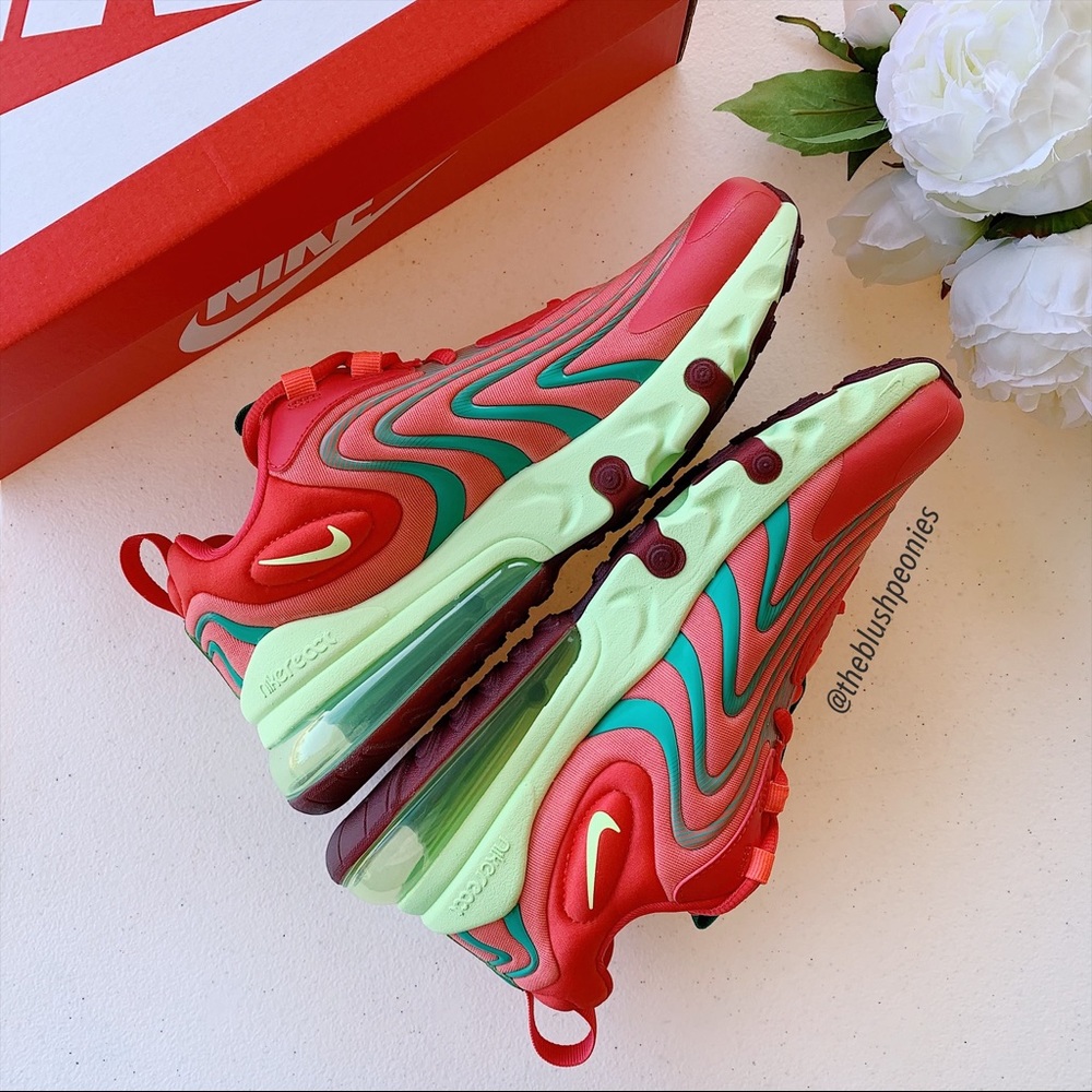 Nike Air Max 270 React ENG Watermelon NWT - Picture 11 of 14